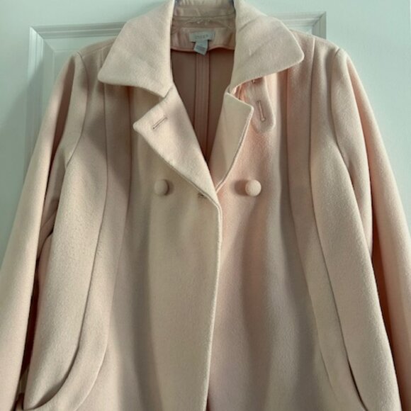 Women's Chicos Pink Peacoat, Size 2 Med - Picture 3 of 8